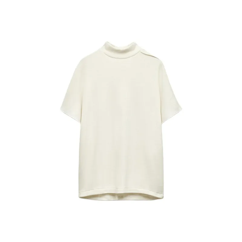 ZARA T-Shirts Women's Ecru-0