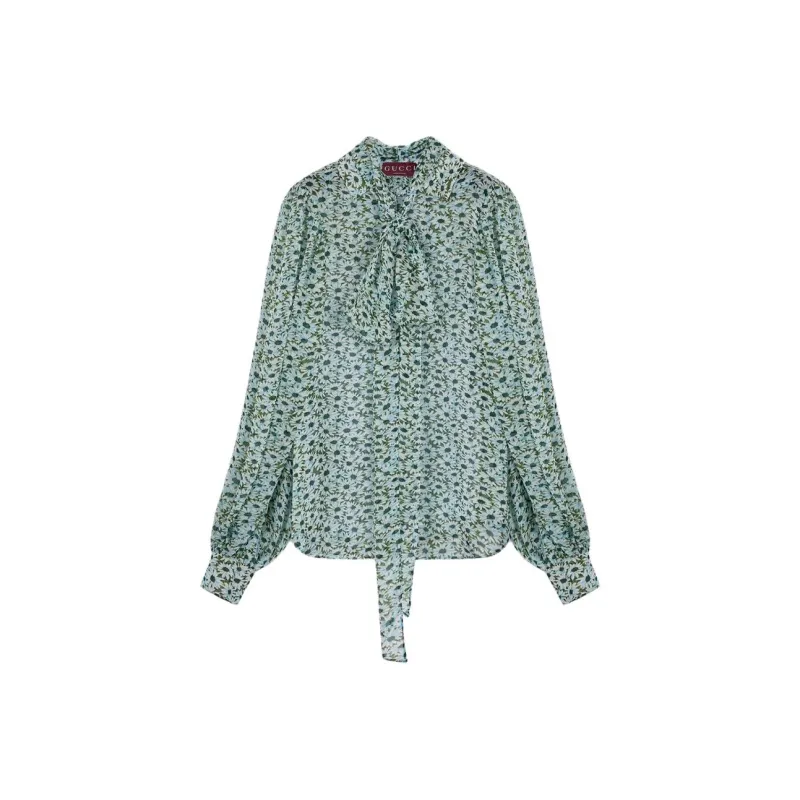 GUCCI Shirts Women's Green-0