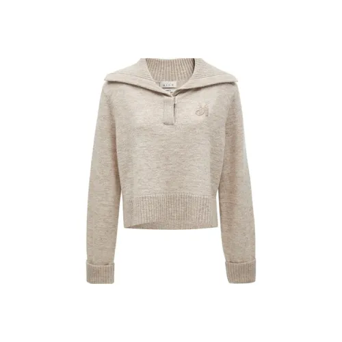 ONLY Knitwear Women's E11 Zebra Print Sand