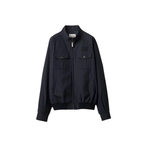 MIU MIU Jackets & Coats Women's Blue