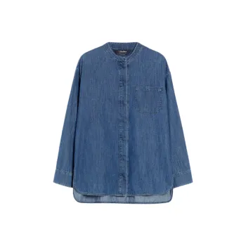 'S MAX MARA Unito Long Sleeved Denim Shirt