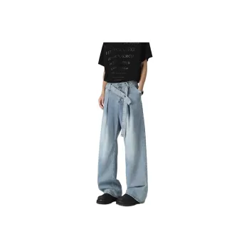 MGXEK Jeans Unisex Blue