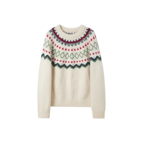 3COLOUR Knitwear Women's Ecru