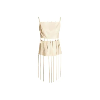 NANUSHKA Citta Faux leather Top
