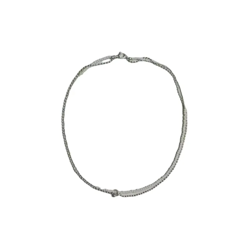OLIO E ACETO 925 Sterling Silver Necklaces Unisex Silver-1