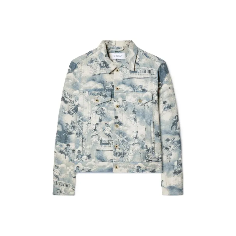 OFF WHITE Fresco Tapestry Jacket-0