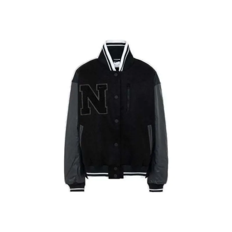 Nike Sportswear Women's Oversized Wool Destroyer Jacket-0