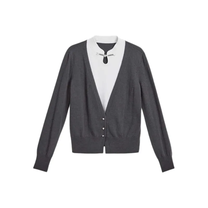Yiner Knitwear Women's Carbon Gray-0