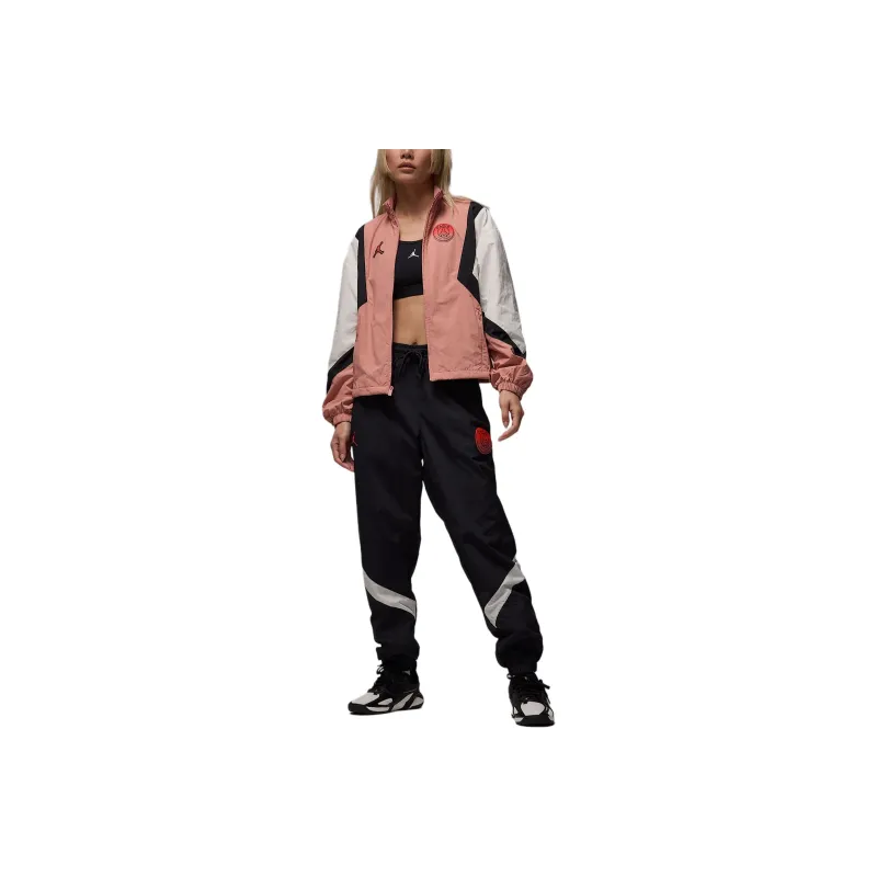 Jordan Paris Saint-Germain Jacket Women's Rust Pink/Sailcloth-0