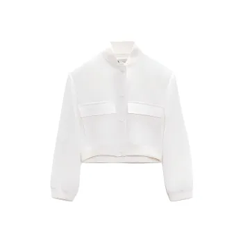 ZARA Jackets Women's White