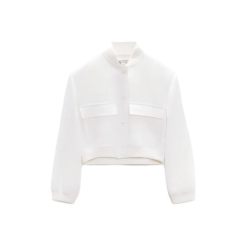ZARA Jackets Women's White-0