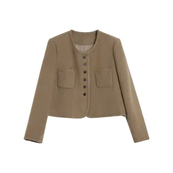 Mambe Jackets & Coats Women's Khaki