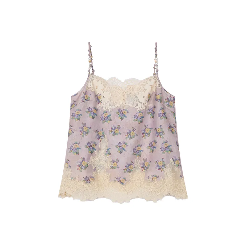 UOOYAA Camisoles Women's Print-0