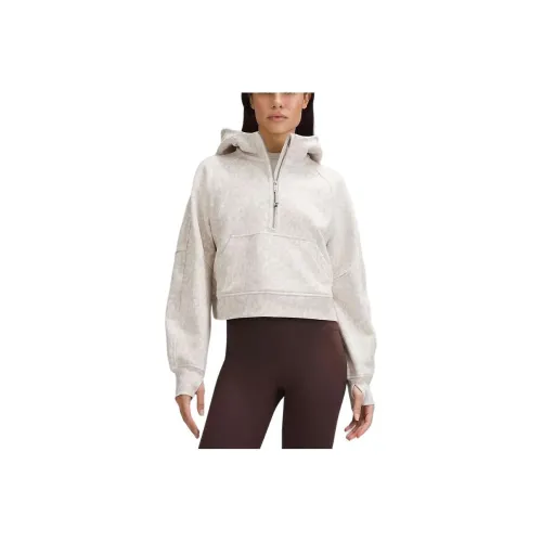 Lululemon Scuba Series Oversized Half Zip Hoodie Sweatshirt Women's