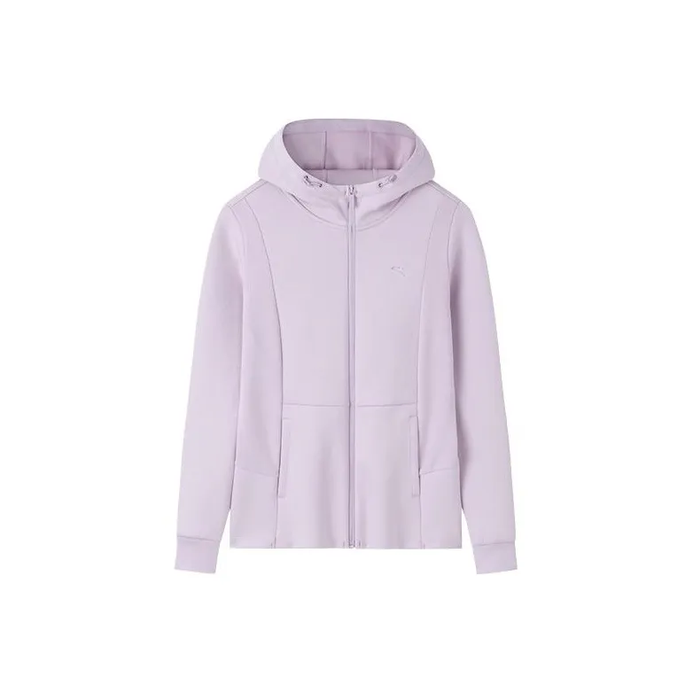 ANTA Variety Training Collection Jackets Women's Wisteria Flower Purple-0