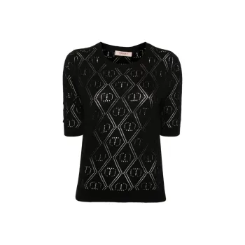TWINSET MILANO SS24 Knitwear Women's Black