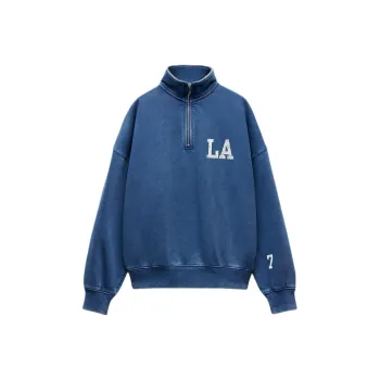 ZARA Sweatshirts Women's Blue