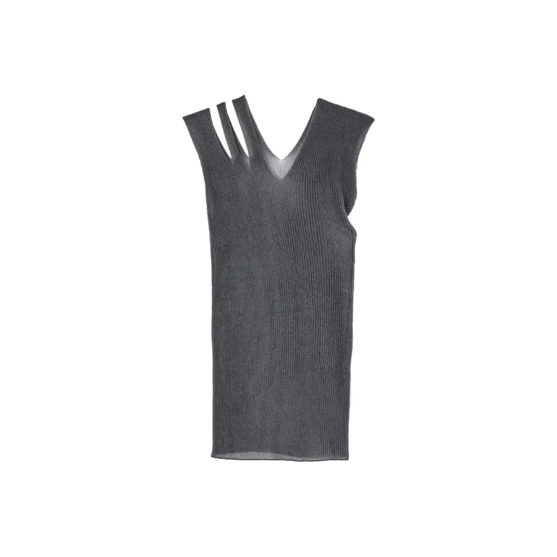 Yohji Yamamoto Knitwear Women's Charcoal Gray-0