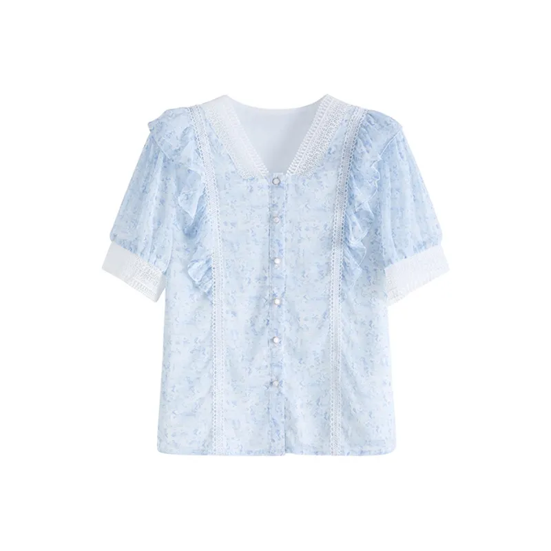 Adeworn Shirt Women's Multicolor-0