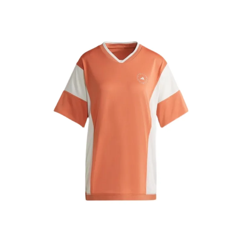 Adidas T Shirt Women's Orange/White-0
