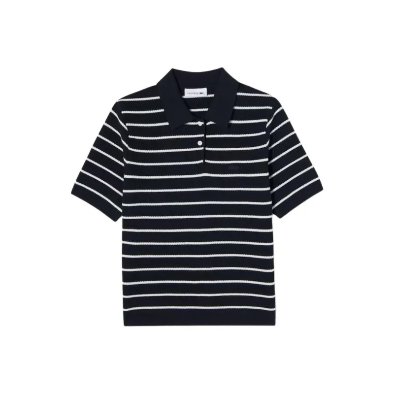 LACOSTE Polo Shirt Women's Marine Blue-0