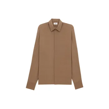 SAINT LAURENT Dotted Relaxed Fit Shirt