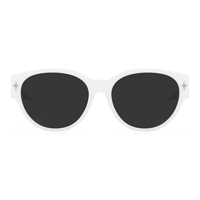MK MINGKU TR/Memory Plastic Round Sunglasses Unisex-10