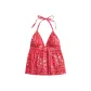 Cherry Red All over Print