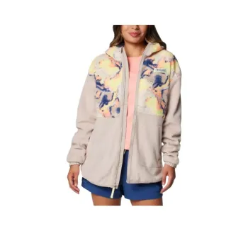 Columbia PFG Open Water Hooded Fleece Jacket Women's Beige