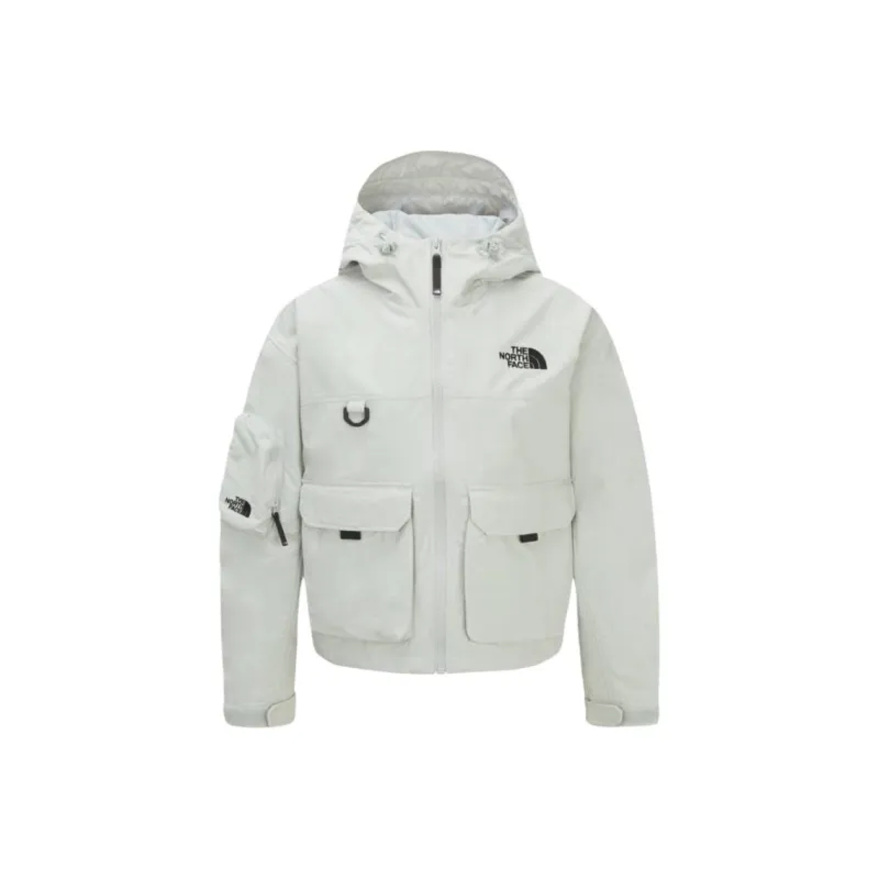 THE NORTH FACE Jackets & Coats Women's Light Gray-0
