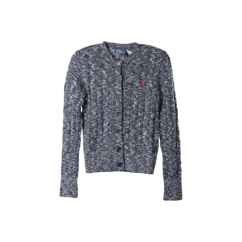 Polo Ralph Lauren Long Sleeve Cardigan Cream/Navy-0
