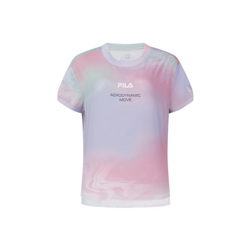 FILA Fitness T Shirt Women's All Over Print-0