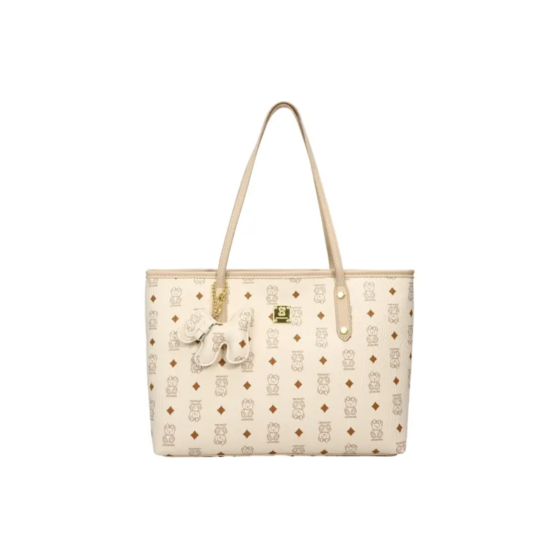 Miss Angel PU Shopping Bag, Tote Bag, Handbag, Shoulder Bag Women's White, Beige, Pink, Brown, Black, Coffee-6