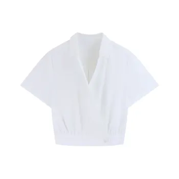 DianThia Shirts Women's White