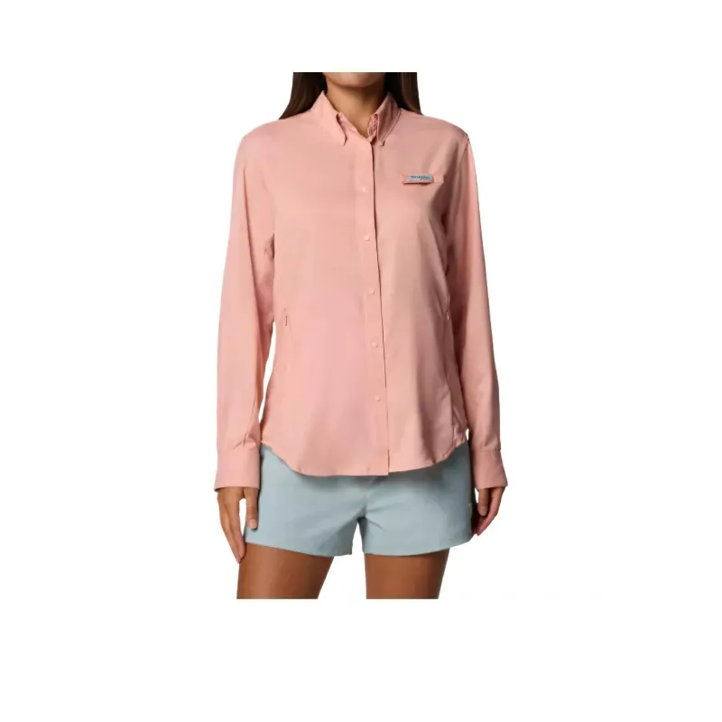 Columbia PFG Tamiami Shirt Women's Pink-0