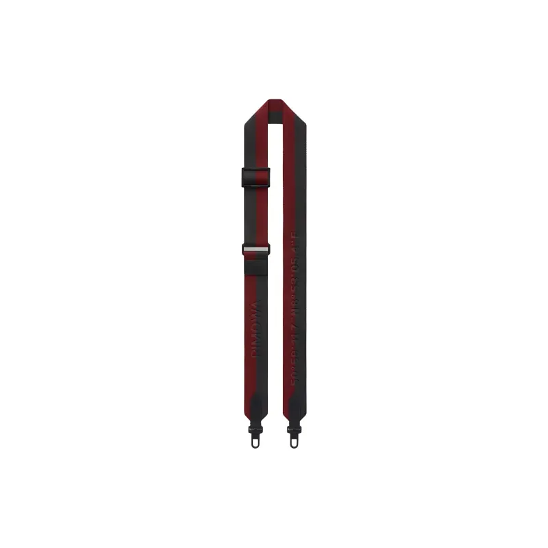 RIMOWA ORIGINAL Nylon Bag Shoulder Strap Unisex Burgundy Red & Gray-0