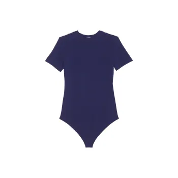 Victoria's Secret PINK Base Stretch Bodysuit/Midnight Navy Bodysuits Women's Midnight Navy