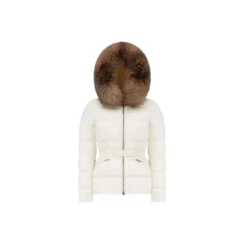 Moncler Boed Series Down Jackets Women's White
