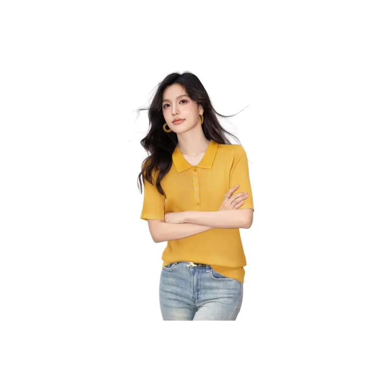 Love Elaine Summer Knitwear Slim Fit Women's-5