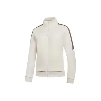 QIAODAN Sports Life Collection Knitwear Women's Cream White/Walnut