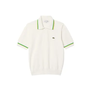 LACOSTE Polo Shirt Women's White