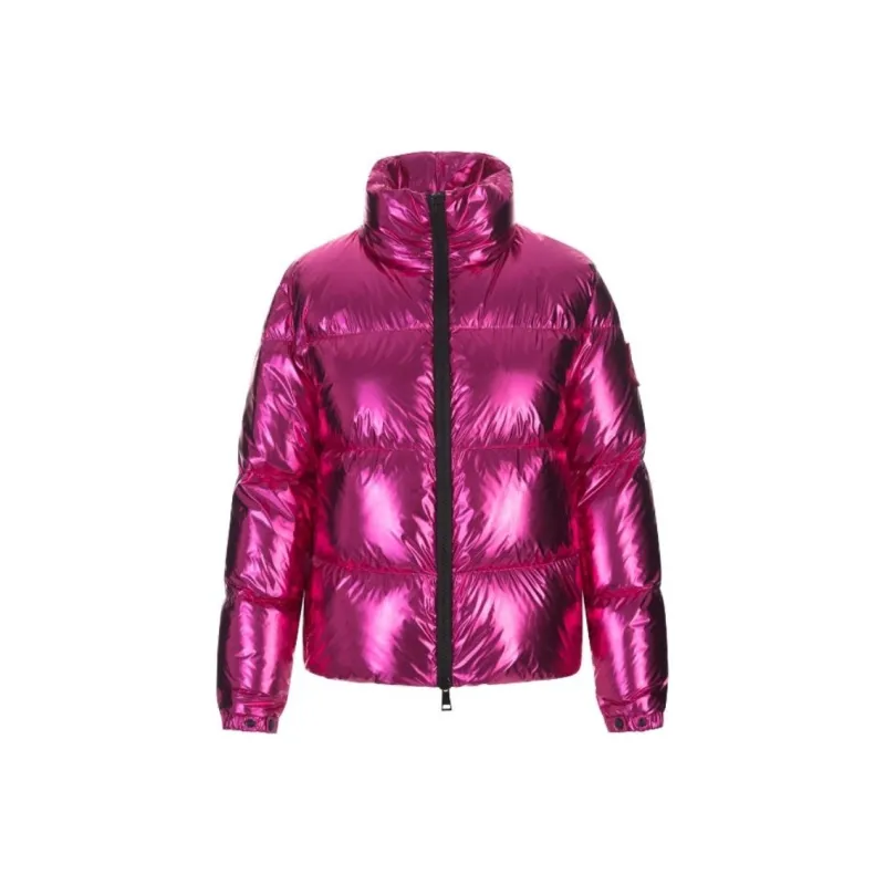 Moncler Down Jacket Coat Women's Dark Pink-0