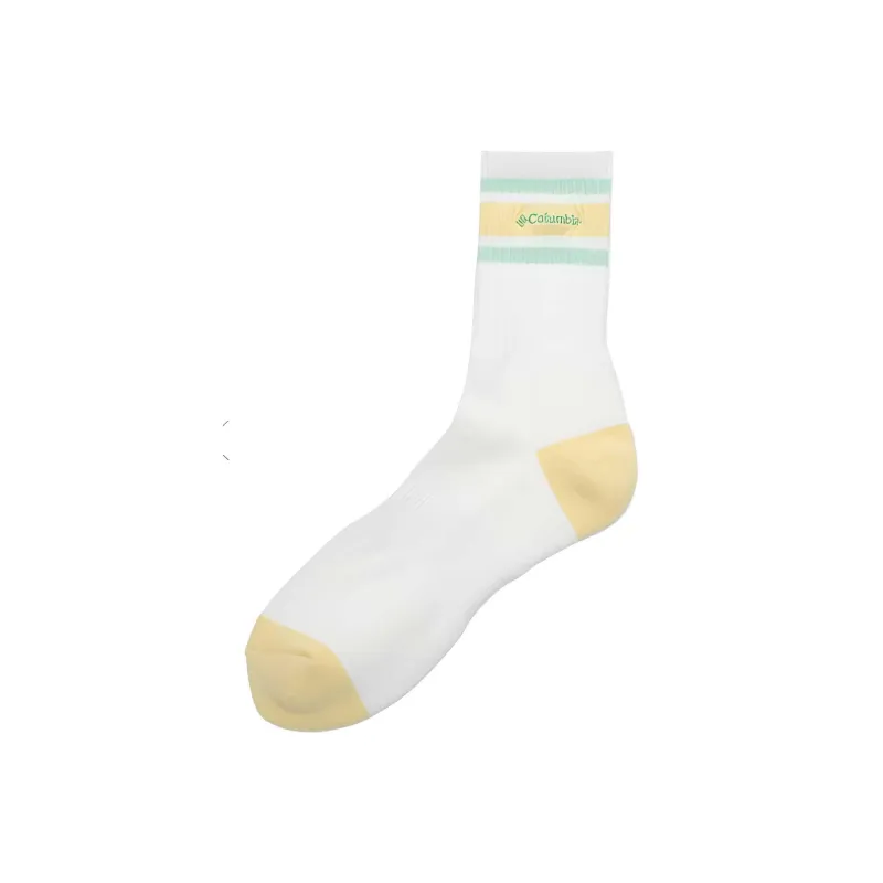 Columbia Mid Calf Socks Unisex 1 Pack Corn-0