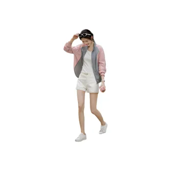 XWI Jackets Coats Women's Pink & Gray