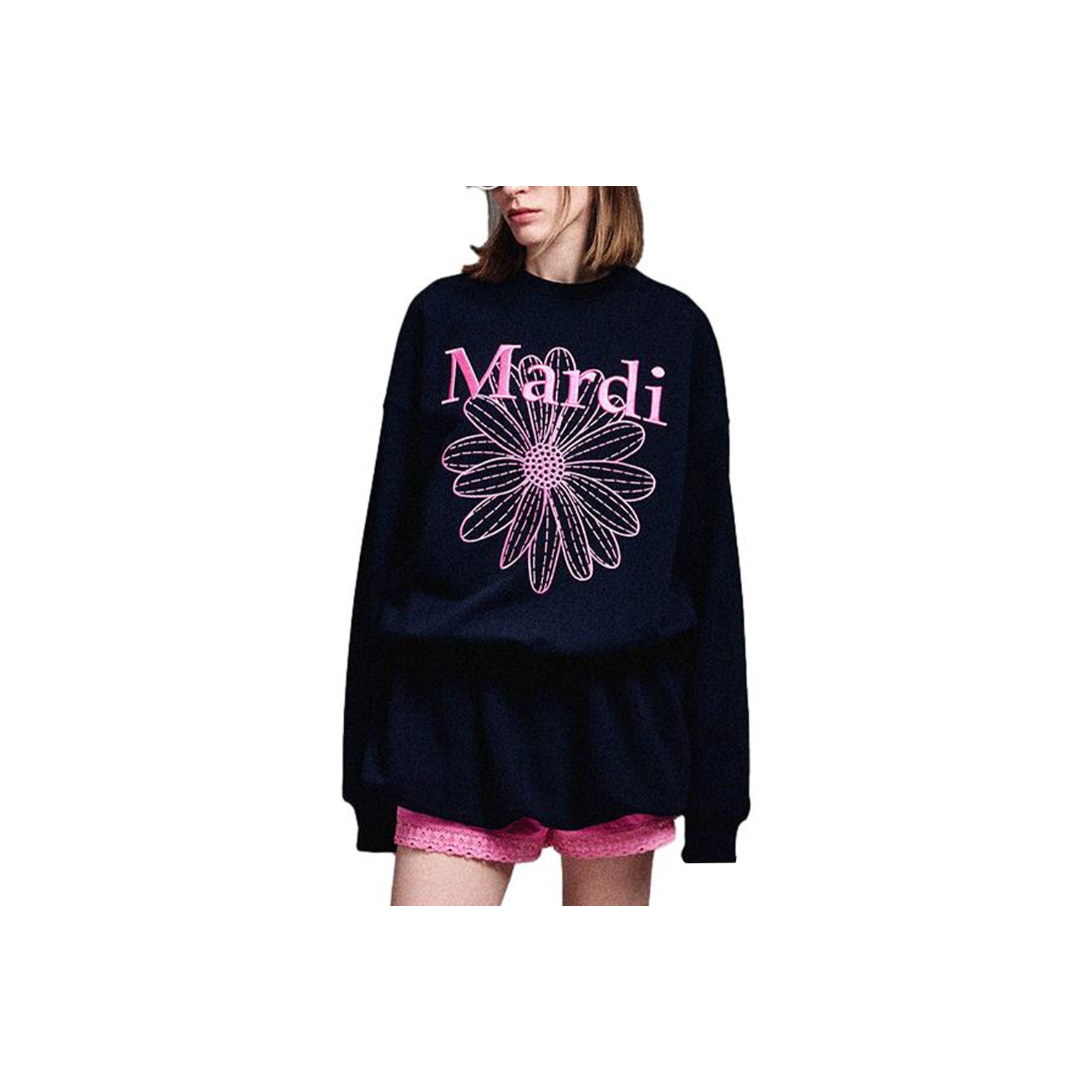 MARDI MERCREDI Sweatshirt Korean Style Women's - POIZON