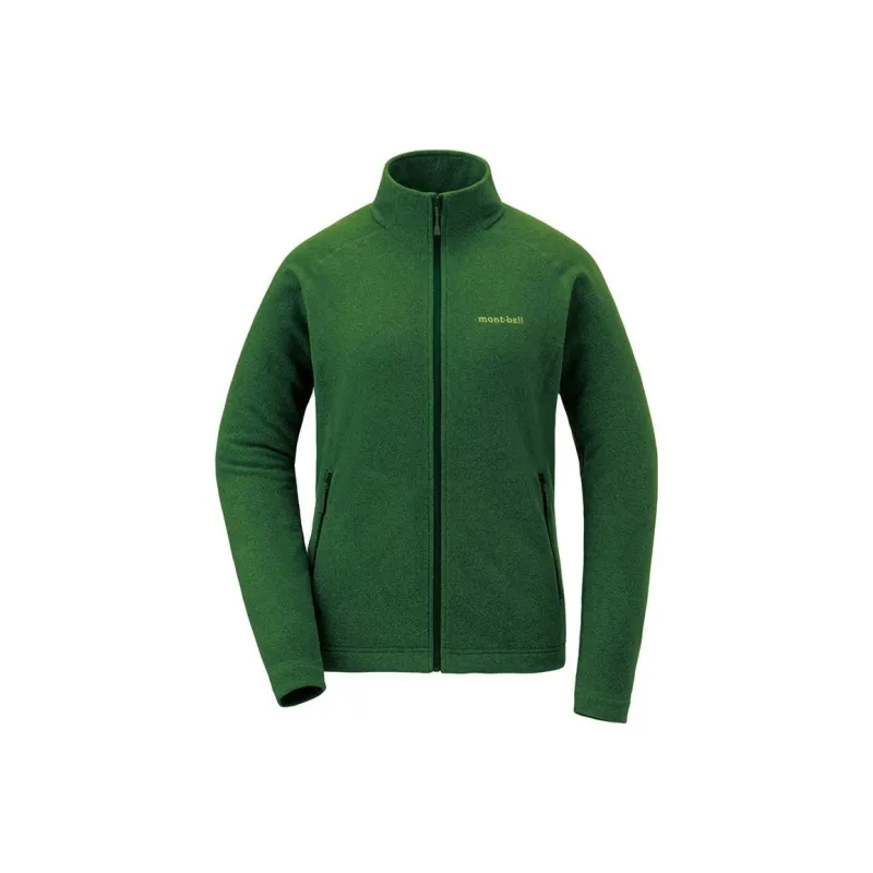 MONTBELL Cardigan Stand Collar Jacket Windbreaker Jacket Liner Fleece Women's-6