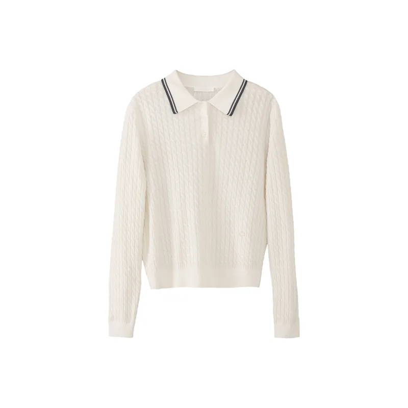 Fstudio Knitwear Women's White-0