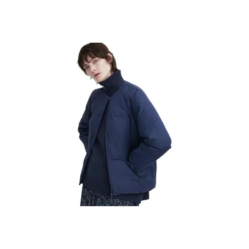 UNIQLO x Clare Waight Keller cinzento jackets Coats Women's Navy Blue