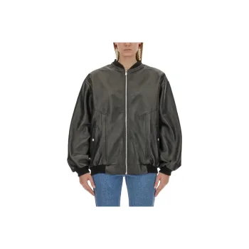 Magda Butrym Oversized Zip-Up Bomber Jacket