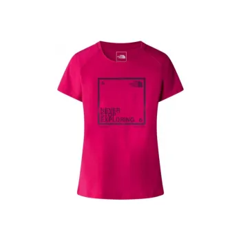 THE NORTH FACE T Shirt Women's Rose Red